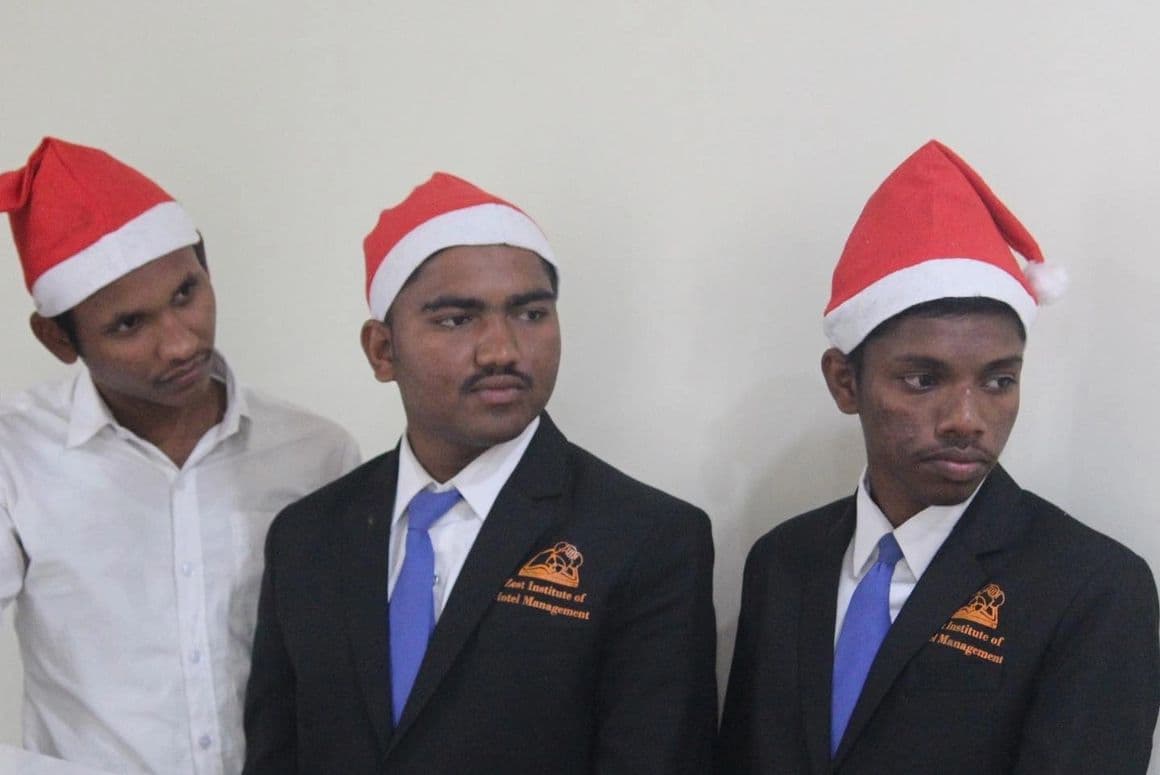 Zest College of Hotel Management Hyderabad Christmas Celebration  photo 14